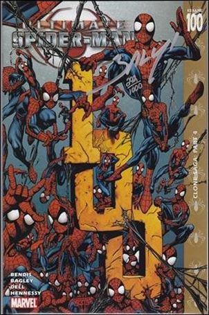 Ultimate Spider-Man (2000) issue 100-D Dynamic Forces (signed by Mark Bagley) 1/1000