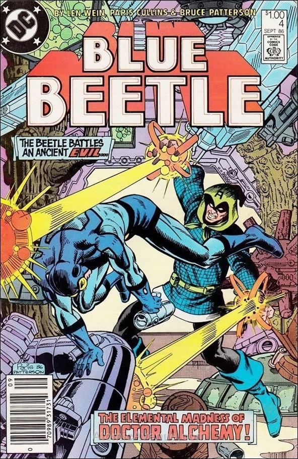 Blue Beetle (1986) issue 4-C Canadian Price Cover