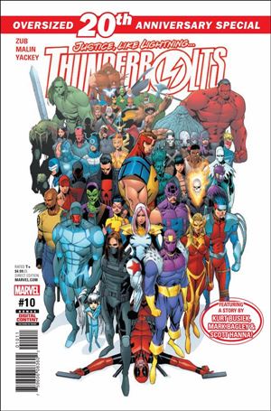 Thunderbolts (2016) issue 10 Jon Malin Cover