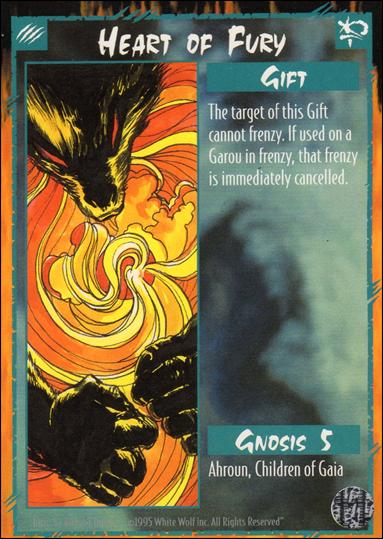 Rage Limited (Base Set) card 125 Heart of Fury 