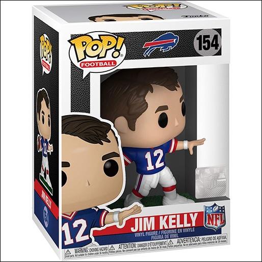 Pop! Football (NFL) figure 154 Jim Kelly 