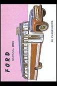 World on Wheels (Base Set) card 103 Ford School Bus