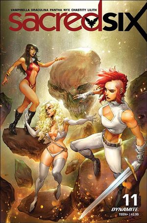 Sacred Six issue 11-C Raymund Bermudez Cover