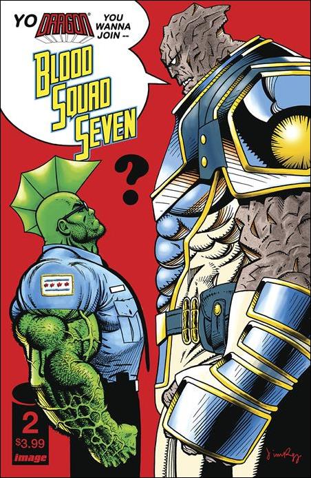 Blood Squad Seven issue 2-D Jim Rugg 1:20 Cover