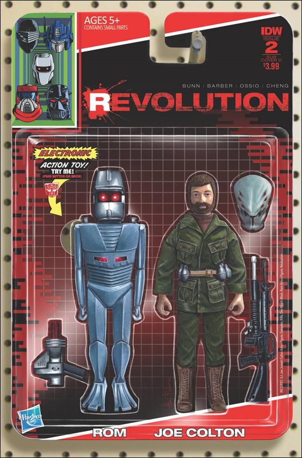 Revolution issue 2-E Adam Riches Action Figure Subscription Cover