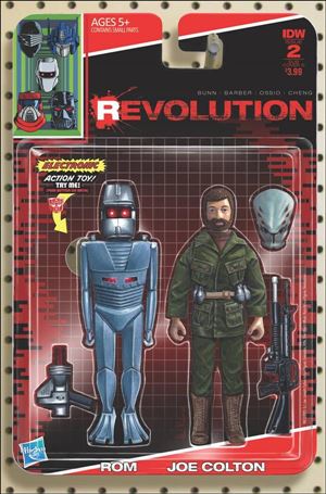 Revolution issue 2-E Adam Riches Action Figure Subscription Cover