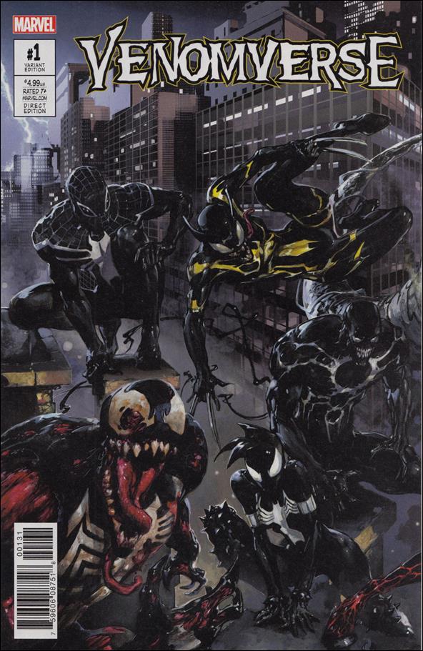 Venomverse issue 1-D Clayton Crain Connecting cover