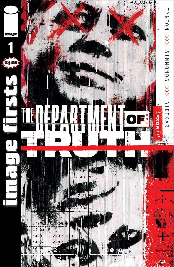 Department of Truth issue 1-R Martin Simmonds Image Firsts Edition Cover