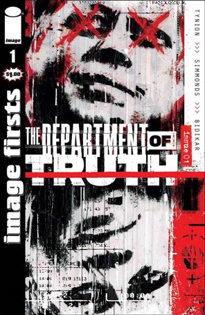 Department of Truth issue 1-R Martin Simmonds Image Firsts Edition Cover