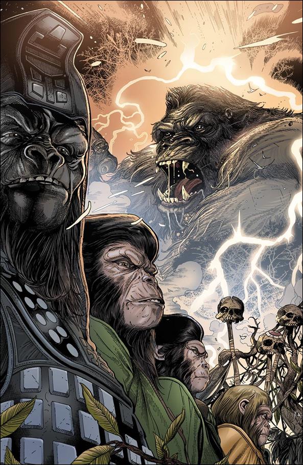 Kong on the Planet of the Apes issue 4-B Carlos Magno Connecting Cover
