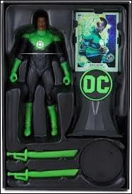 McFarlane DC Multiverse (Gold Label) issue NN 60 Green Lantern John Stewart (Glow-in-the-Dark)