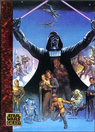 Star Wars Galaxy: Series 1 (Base Set) card 71 Boris Vallejo