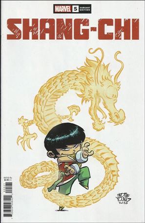 Shang-Chi (2020) issue 5-B Skottie Young Baby Cover