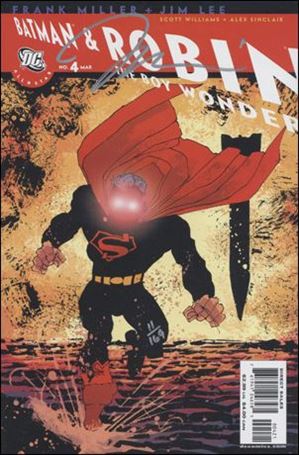All Star Batman & Robin, the Boy Wonder issue 4-C DF Frank Miller 1:10 Cover (Signed Jim Lee) 1/169