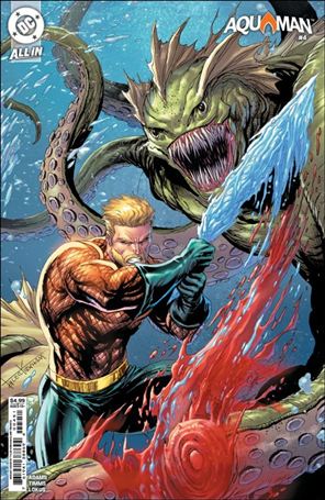 Aquaman (2025) issue 4-D Tyler Kirkham Cardstock Cover