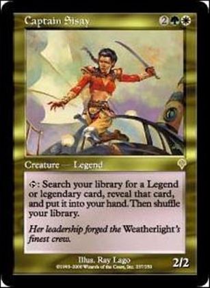 Magic the Gathering: Invasion (Base Set) card 237 Captain Sisay