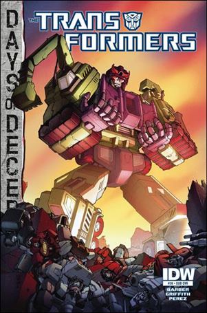 Transformers (2014) issue 38-B Casey W. Coller Cover