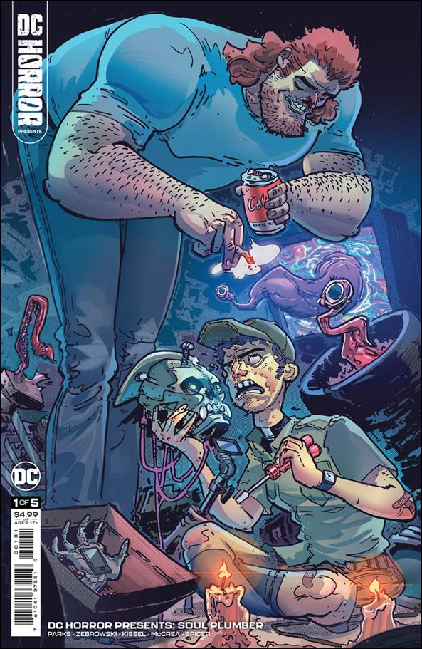 DC Horror Presents Soul Plumber issue 1-C Riley Rossmo 1:25 Cardstock Cover