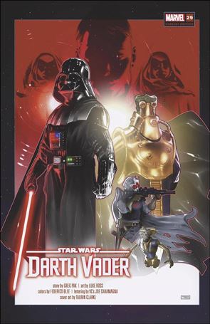 Star Wars: Darth Vader issue 29-B Taurin Clarke Revelations Cover