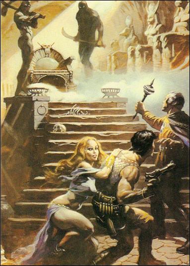 Frazetta II: The Legend Continues  (Base Set) card 69 Pharaoh's Tomb