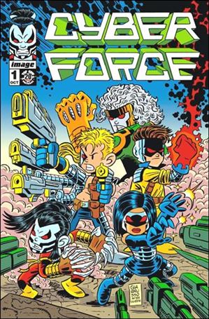 Cyberforce (2012) issue 1-E Chris Giarrusso Cover 1/1000