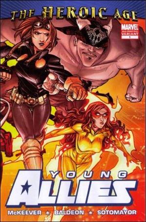 Young Allies issue 1-B 2nd Printing