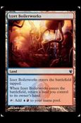 Magic the Gathering: Duel Decks: Izzet vs. Golgari (Base Set) card 34 Izzet Boilerworks