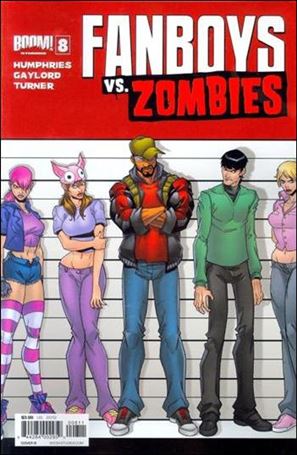 Fanboys vs Zombies issue 8-B Eddie Nunez Cover