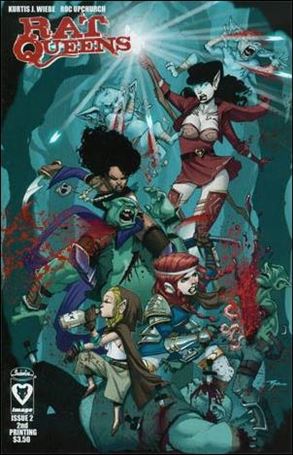 Rat Queens (2013) issue 2-C (2nd Printing)