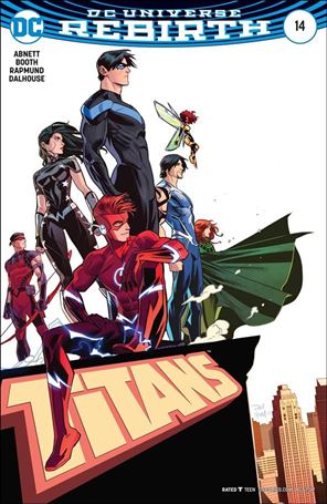 Titans (2016) issue 14-B Dan Mora Cover