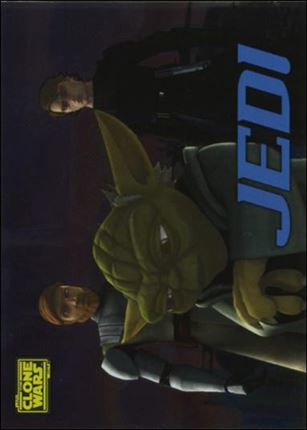 Star Wars: The Clone Wars (Foil Card Subset) card 9 Jedi