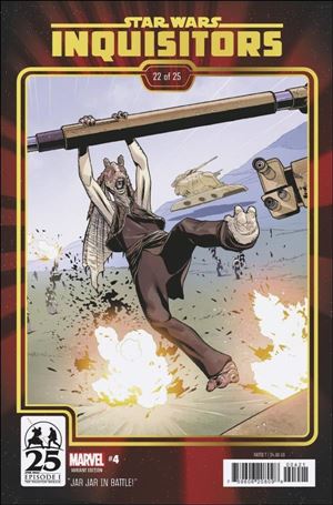 Star Wars: Inquisitors issue 4-B Chris Sprouse Phantom Menace 25th Ann. Cover