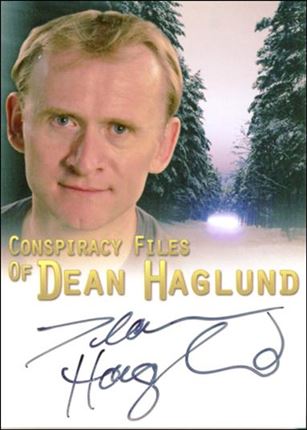 Conspiracy Files of Dean Haglund (Autograph Subset) card AUTO-2