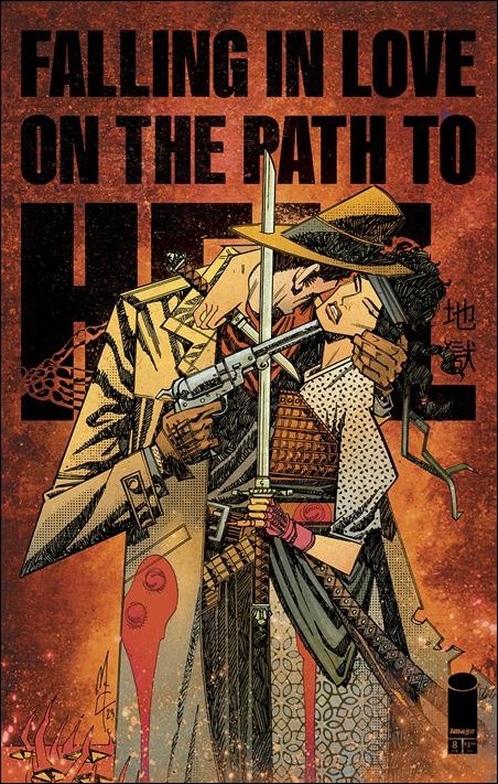 Falling in Love on the Path to Hell issue 8-B John McCrea 1:15 Cover
