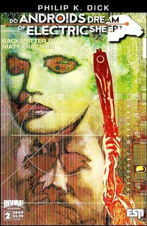 Do Androids Dream of Electric Sheep? issue 2 Bill Sienkiewicz Cover