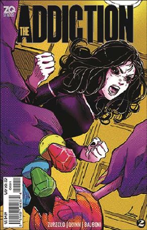 Addiction: The Death of Your Life issue 2-D Andres Labrada Cover