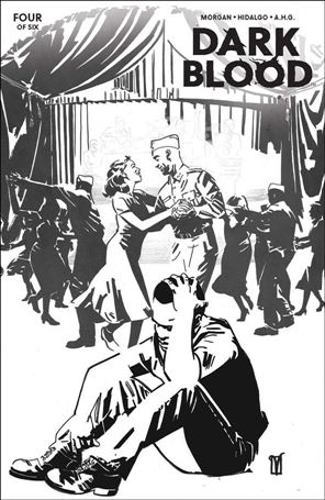 Dark Blood issue 4-C Valentine De Landro 1:10 Black & White Cover