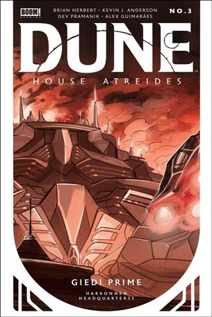 Dune: House Atreides issue 3-E Dev Pramanik Cover (2nd Printing)