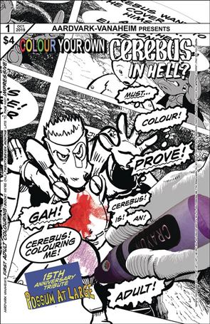 Color Your Own Cerebus In Hell? Cover Image 1