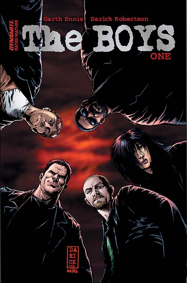 Boys issue 1-F Dynamite 2021 Edition Foil Cover