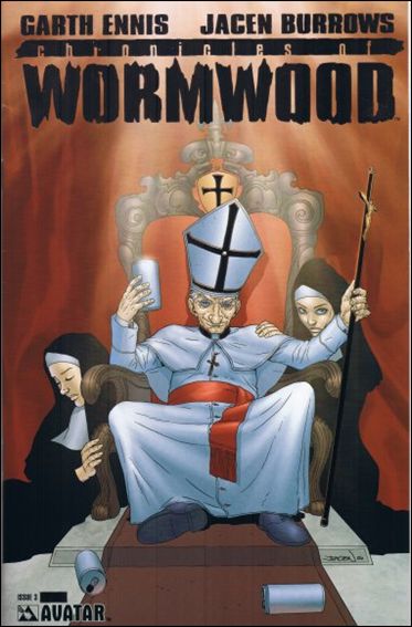 Garth Ennis' Chronicles of Wormwood issue 3-B Platinum Foil Cover 1/650
