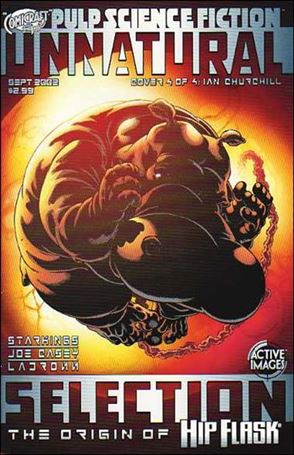 Hip Flask: Unnatural Selection issue nn-D Ian Churchill Cover