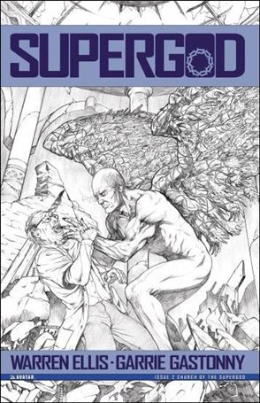 Warren Ellis' Supergod issue 2-C Church of the Supergod Cover 1:3