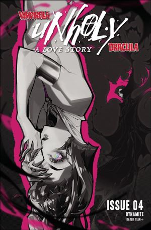 Vampirella/Dracula: Unholy issue 4-N Rose Besch 1:20 Spot Color Cover