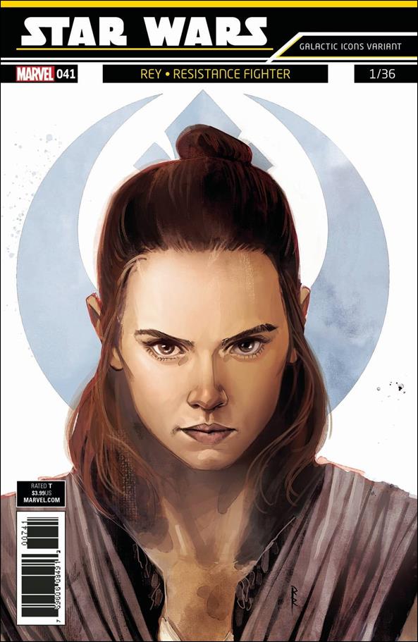 Star Wars (2015) issue 41-C Rod Reis "Galactic Icon" Cover