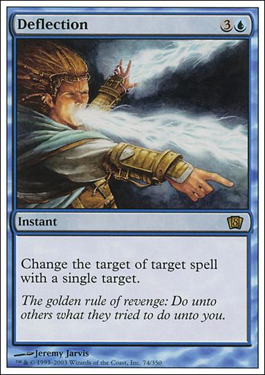 Magic the Gathering: 8th Edition (Base Set) card 74 Deflection