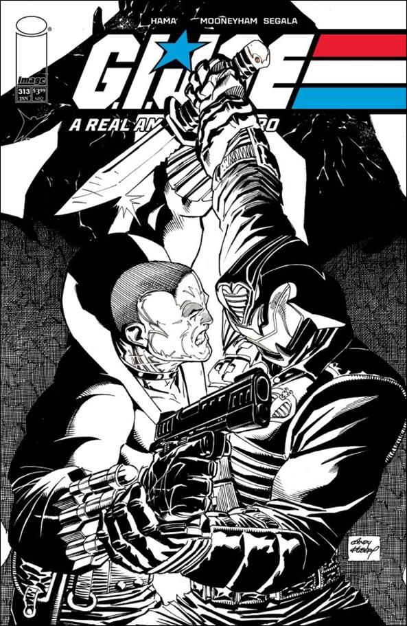 G.I. Joe: A Real American Hero (2023) issue 313-B Andy Kubert B&W Cover