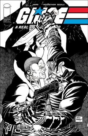 G.I. Joe: A Real American Hero (2023) issue 313-B Andy Kubert B&W Cover