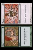 Magic the Gathering: Archenemy (Base Set) card 101 Wax//Wane