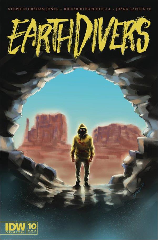 Earthdivers issue 10-B Ibrahim Moustafa Cover